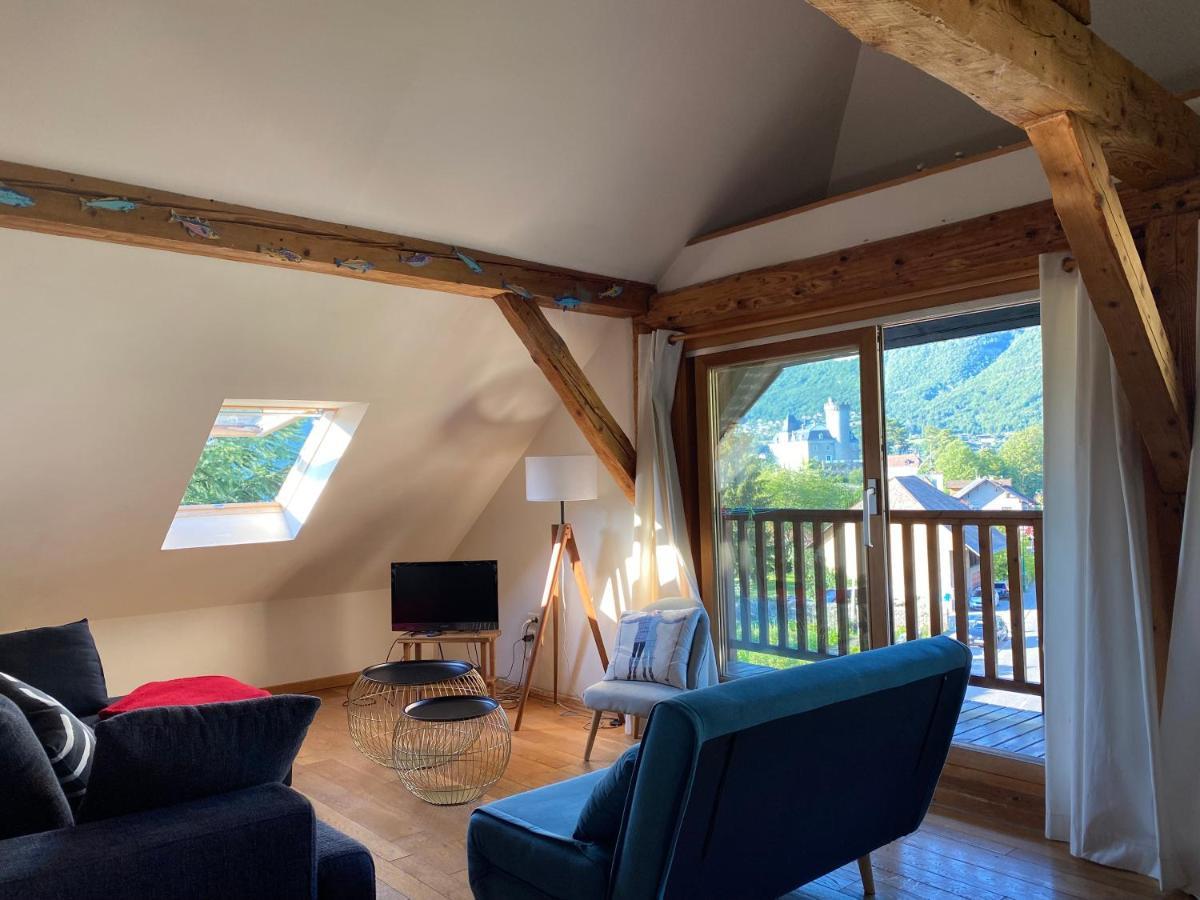 Top Floor Duplex With Private Beach Duingt Eksteriør billede